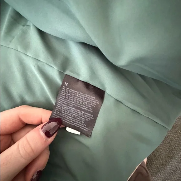 lululemon athletica Down Green Puffer Jacket - Picture 3 of 5